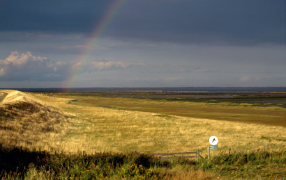 Regenbogen auf der Insel Römö